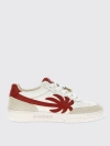 Palm Angels Sneakers  Men Color Red In White