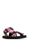 Palm Angels Sneakers In Pinkwhite