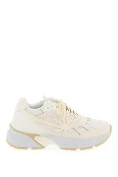 Pre-owned Palm Angels Sneakers The Palm Runner Man Sz.10 Eur.43 Pmia098s24lea001 Mul 6161 In Multicolor