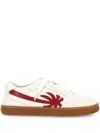 Palm Angels White & Red New Palm 1 Sneakers In White Red
