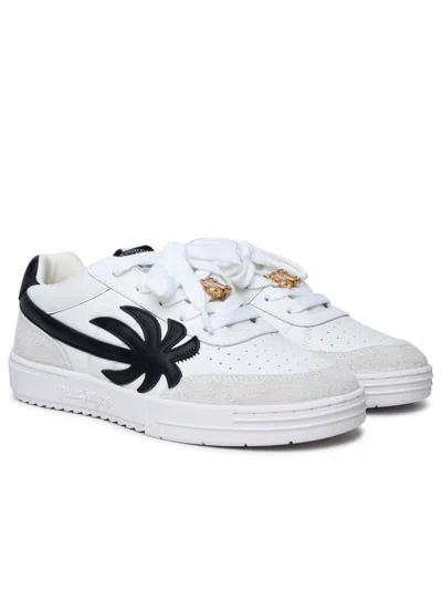Palm Angels Sneakers In White/black