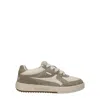 Palm Angels Off-white & Beige University Sneakers