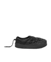 Palm Angels Snow Puffed Sneakers In Black