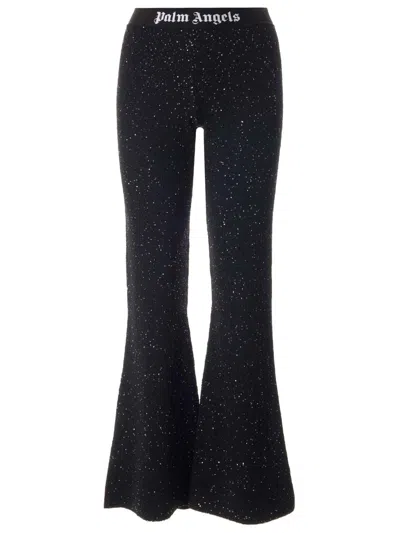 PALM ANGELS SOIREE KNIT TROUSERS