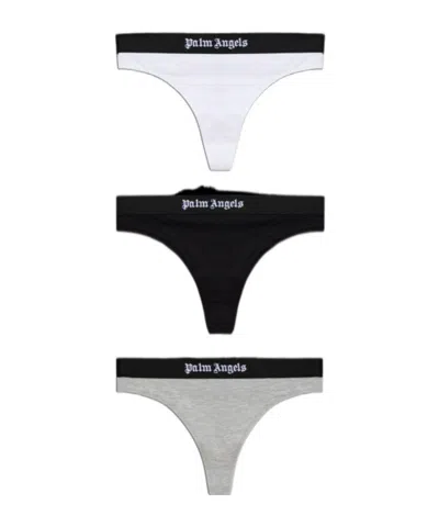 Palm Angels Solid Color Underwear Set In Multi