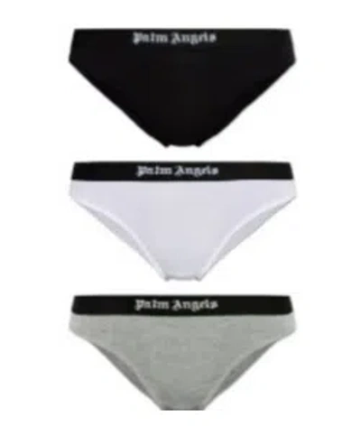 Palm Angels Solid Color Underwear Set In Multi