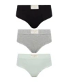 Palm Angels Solid Color Underwear Set In Multi