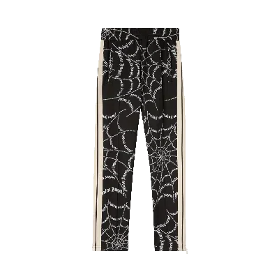 Pre-owned Palm Angels Spider Web Classic Track Pant 'black/off White'