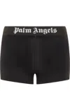 Palm Angels Classic Logo Performance Shorts In Black