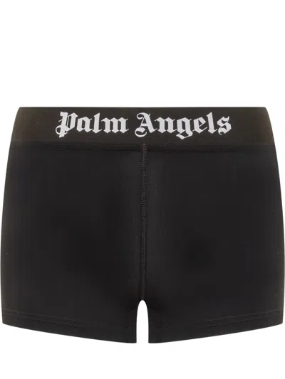 PALM ANGELS SPORT SHORTS WITH LOGO