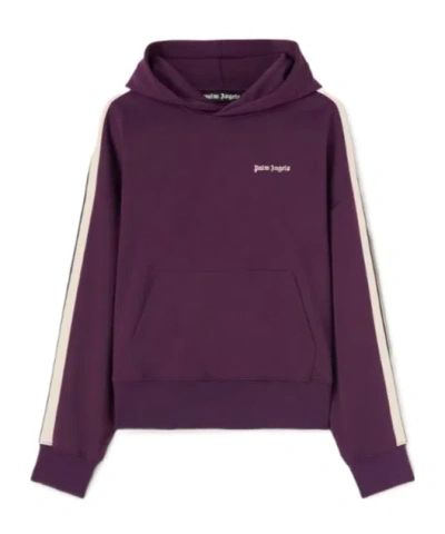 PALM ANGELS PALM ANGELS LOGO EMBROIDERED HOODIE