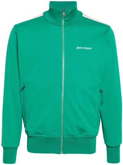 PALM ANGELS SPORTS JACKET WITH EMBROIDERY