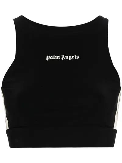 PALM ANGELS SPORTS TOP WITH PRINT