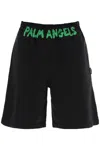 PALM ANGELS SPORTY BERMUDA SHORTS WITH LOGO