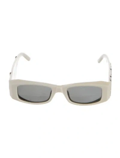 Pre-owned Palm Angels Square Tinted Sunglasses In Multi