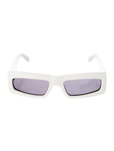 Pre-owned Palm Angels Square Tinted Sunglasses In Multi