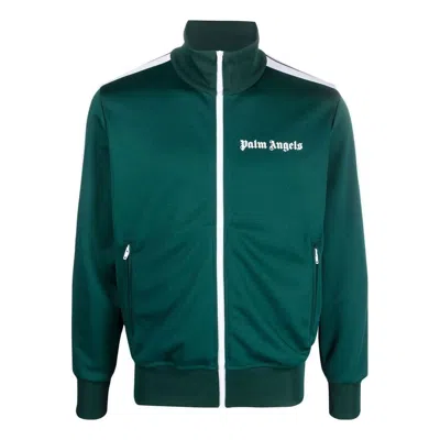 Palm Angels Ss23 Classic Track Jacket 'green White'