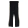 Palm Angels Ss23 Monogram Classic Track Pants 'black Off White'