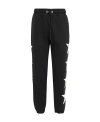 Palm Angels Star-patch Cotton Track Pants In Black