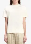 Palm Angels Statement Monogram Print T-shirt In White