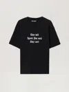 Palm Angels Statement T-shirt In Black
