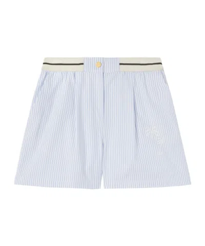 PALM ANGELS PALM ANGELS STIPED PLEATED BOXED SHORTS