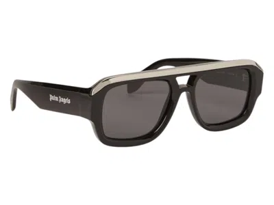 Pre-owned Palm Angels Stockton Sunglasses In Black Dark Grey (peri062s24pla0011007)