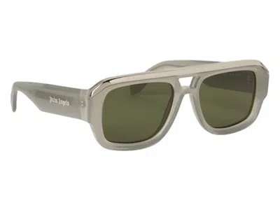 Pre-owned Palm Angels Stockton Sunglasses In Grey Green (peri062s24pla0010955)