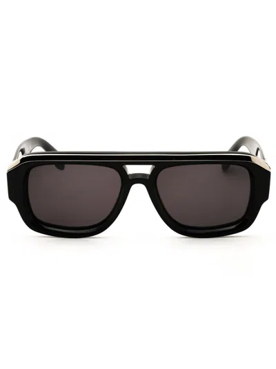 Palm Angels Stockton Sunglasses In Yellow