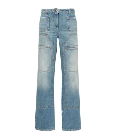 PALM ANGELS PALM ANGELS STRAIGHT LEG PANELLED JEANS
