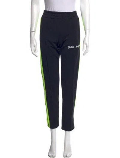 Pre-owned Palm Angels Straight Leg Pants In Blue
