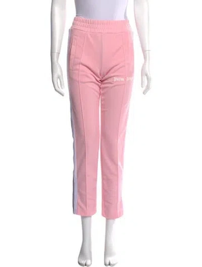 Pre-owned Palm Angels Straight Leg Pants In Pink