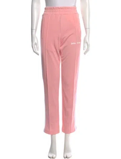 Pre-owned Palm Angels Straight Leg Pants In Pink