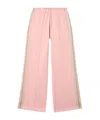 Palm Angels Straight Leg Trousers In Pink