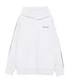 Palm Angels Stripe-detail Hoodie In Multi