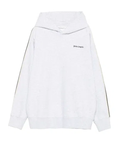 PALM ANGELS STRIPE-DETAIL HOODIE