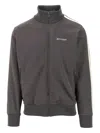 Palm Angels Stripe-detail Long-sleeves Jacket In Black