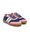 Palm Angels Stripe-detail Sneakers In Multi
