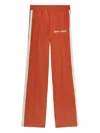 Palm Angels Stripe-detail Track Pants In Brown