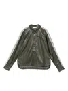 Palm Angels Striped Shirt In Black