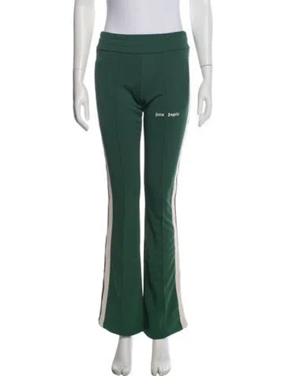 Pre-owned Palm Angels Striped Sweatpants In Green