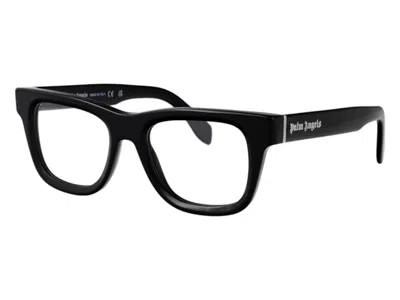 Pre-owned Palm Angels Style 12 Eyeglasses In Black Clear Lens (perj012s25pla0011000)