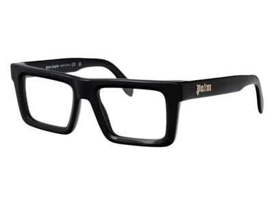 Pre-owned Palm Angels Style 1a Eyeglasses In Black Clear Lens (perj01as25pla0011000)