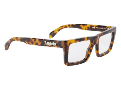 Pre-owned Palm Angels Style 1a Eyeglasses In Havana Clear Lens (perj01as25pla0016000)
