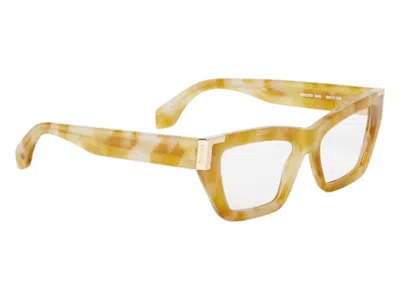 Pre-owned Palm Angels Style 1d Eyeglasses In Light Havana Clear Lens (perj01ds25pla0012400)