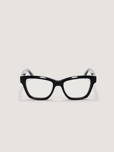 Palm Angels Style 5028 Eyewear In Shiny Black