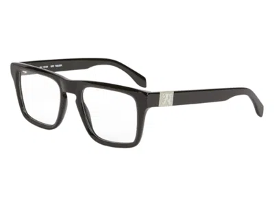 Pre-owned Palm Angels Style 7 Eyeglasses In Black Clear Lens (perj007f24pla0011000)
