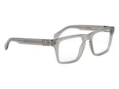 Pre-owned Palm Angels Style 7 Eyeglasses In Gray Clear Lens (perj007f24pla0010900)