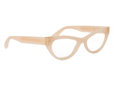 Pre-owned Palm Angels Style 9 Eyeglasses In Camel Clear Lens (perj009f24pla0016200)