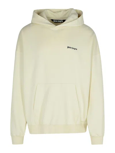 PALM ANGELS SUDADERA - CREMA